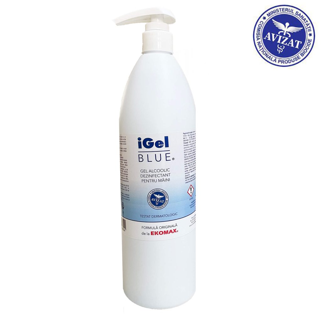 Dezinfectant Gel pentru Maini I-Gel Blue